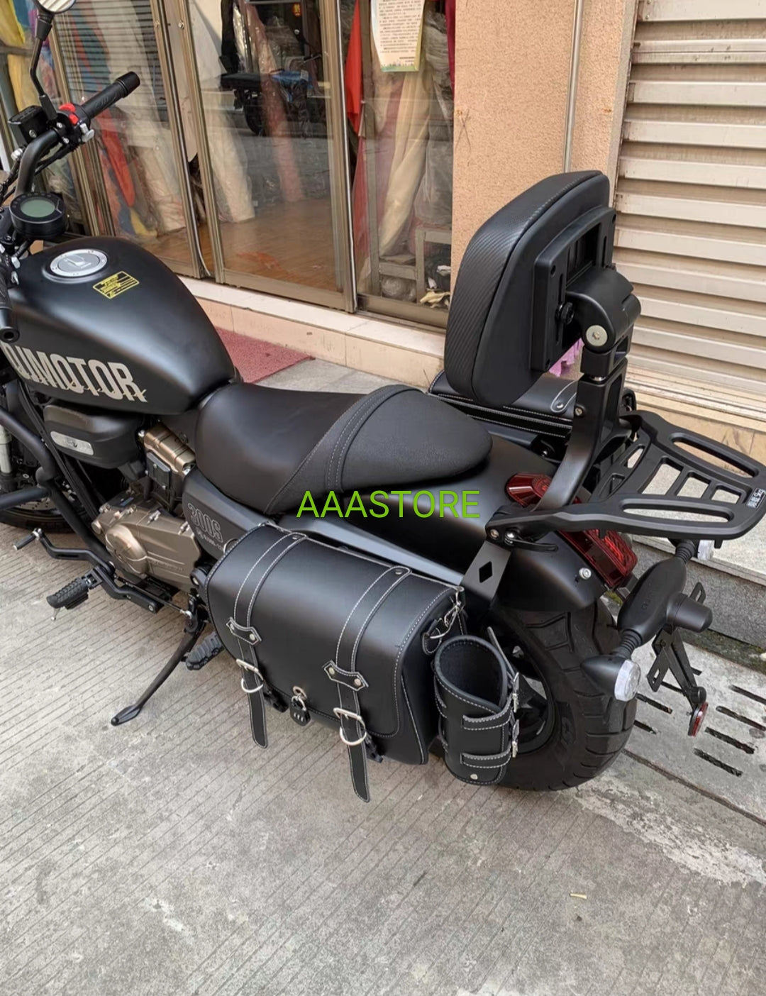 QJmoto SRV 250 SADDLEBAG WITH BRACKET