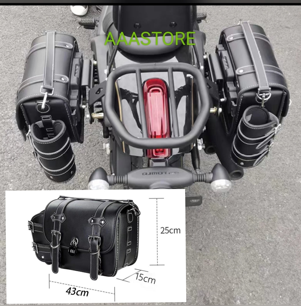 QJmoto SRV 250 SADDLEBAG WITH BRACKET