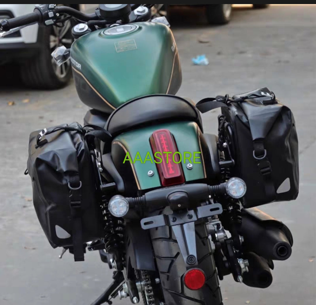 QJmoto SRV 250 waterproof saddlebag
