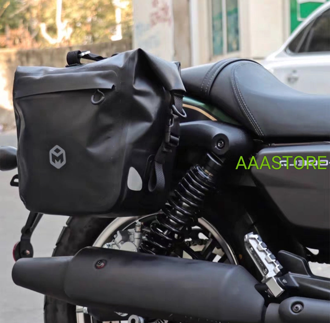 QJmoto SRV 250 waterproof saddlebag