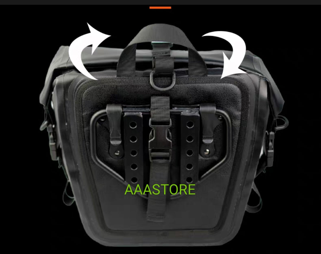 QJmoto SRV 250 waterproof saddlebag