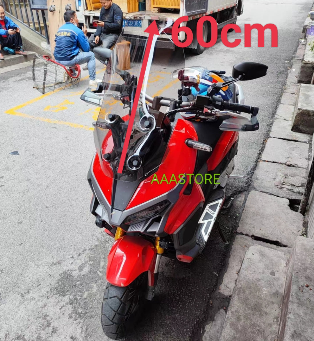 Wmoto xdv250 windshield(add 5/10cm/15cm higher than original size)