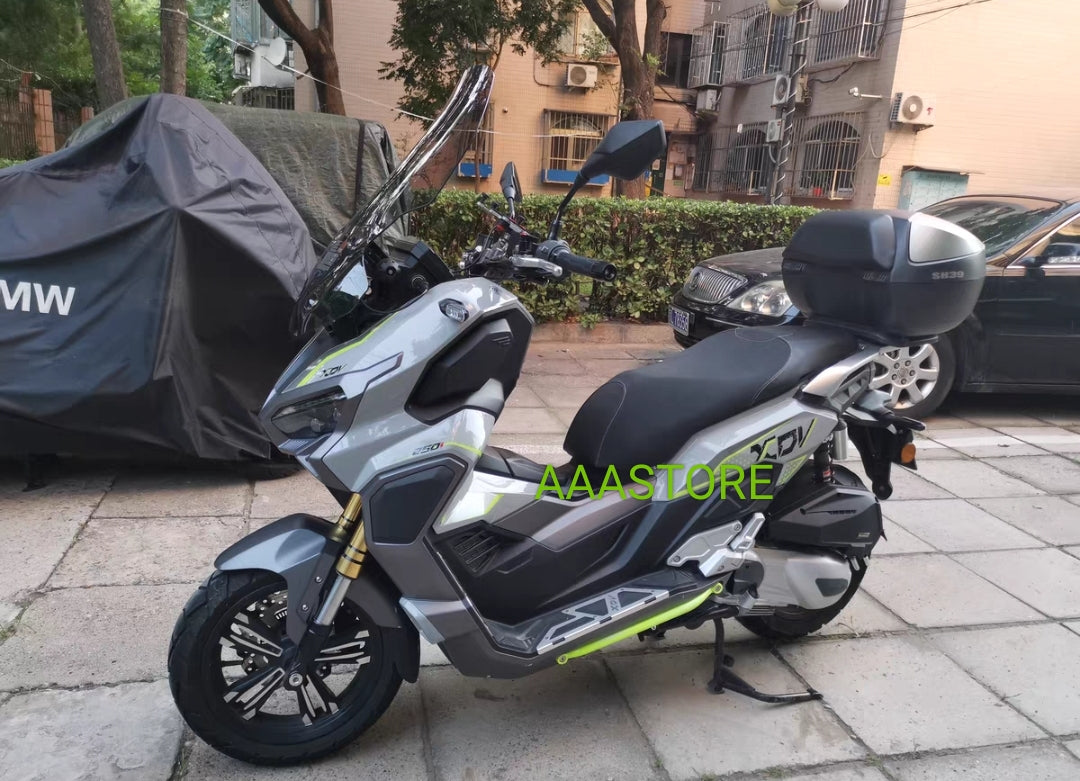 Wmoto xdv250 windshield(add 5/10cm/15cm higher than original size)