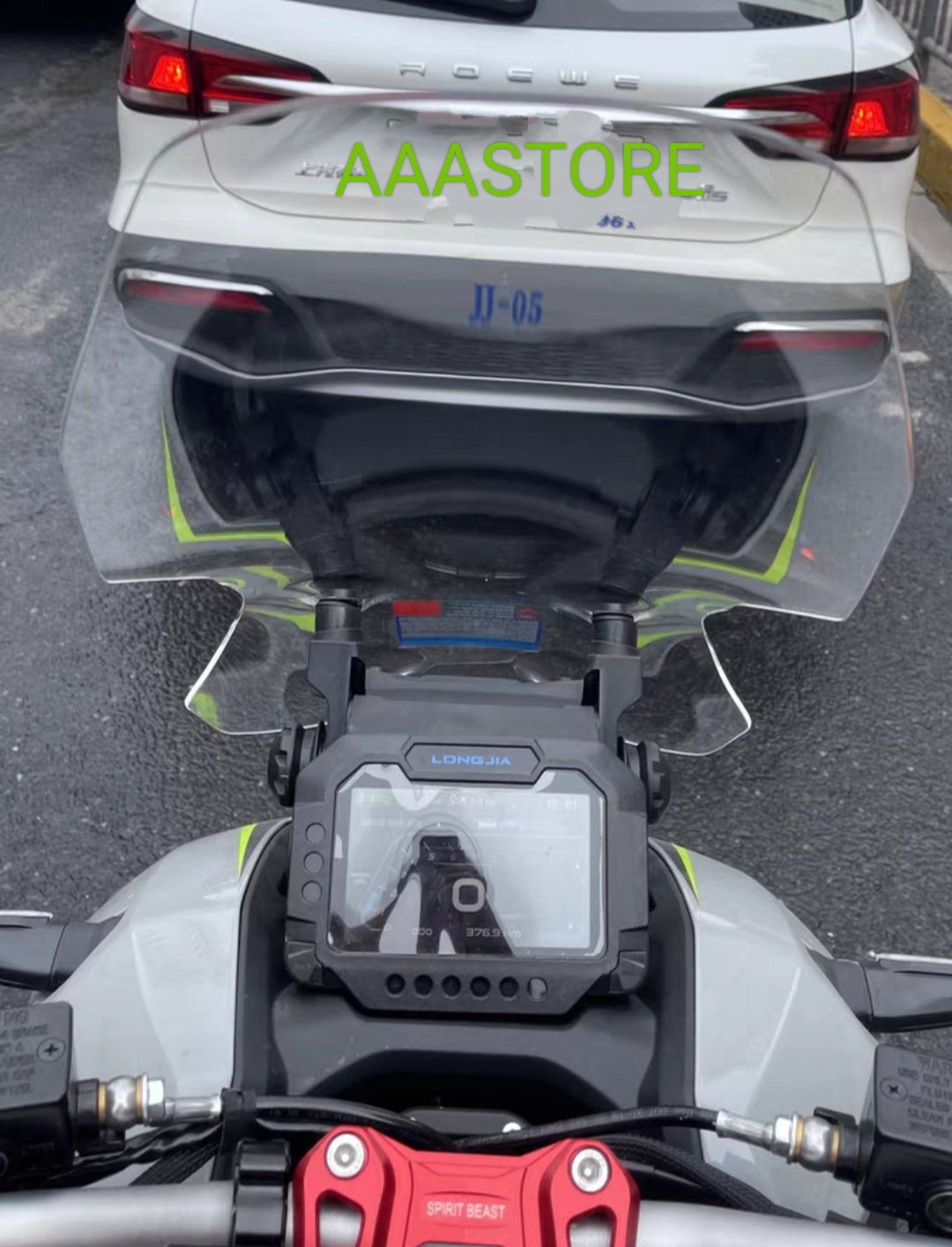 Wmoto xdv250 windshield(add 5/10cm/15cm higher than original size)