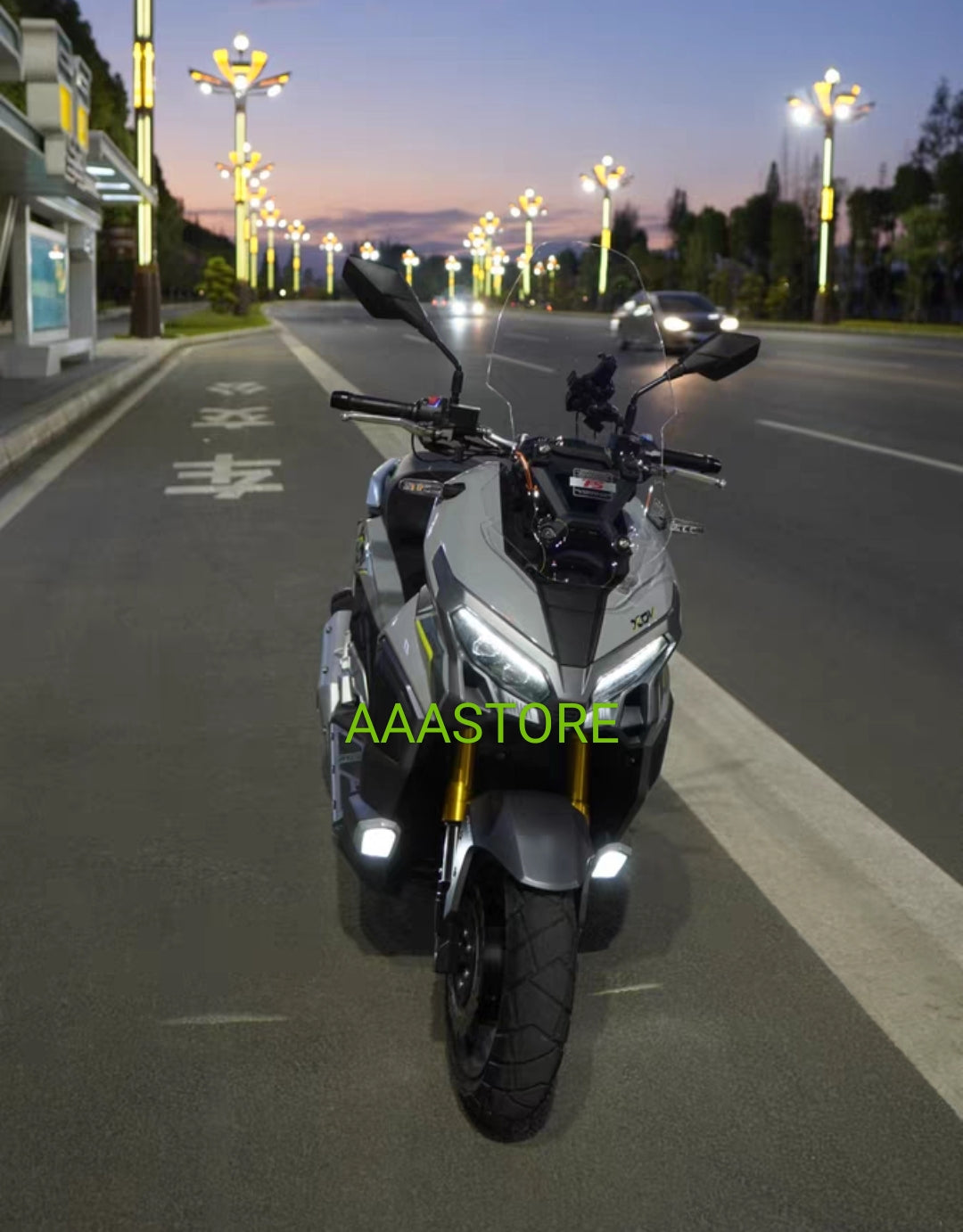 Wmoto xdv250 windshield(add 5/10cm/15cm higher than original size)