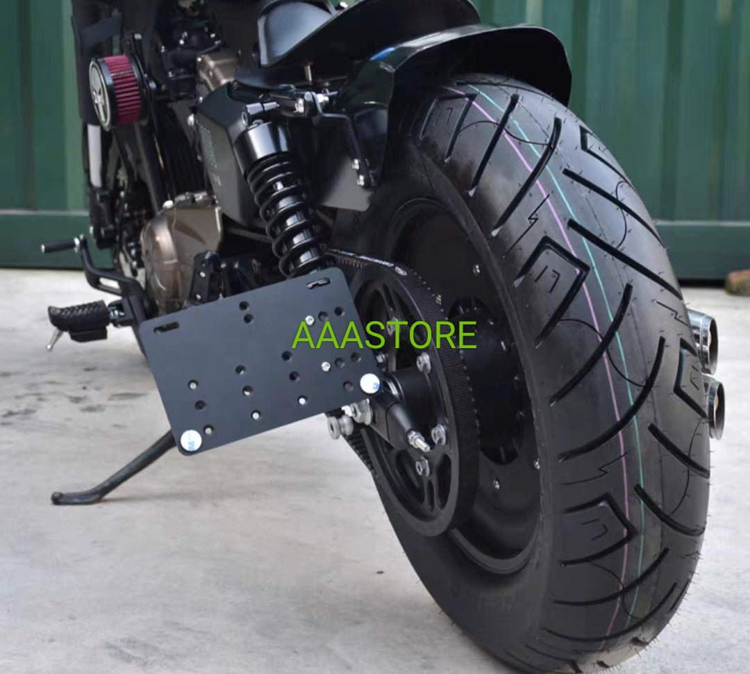 QJmoto SRV 250 Side mount number plate holder