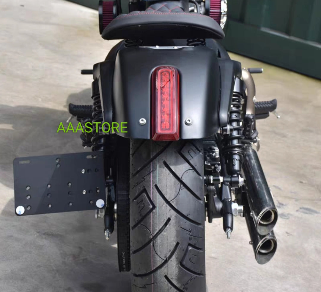 QJmoto SRV 250 Side mount number plate holder