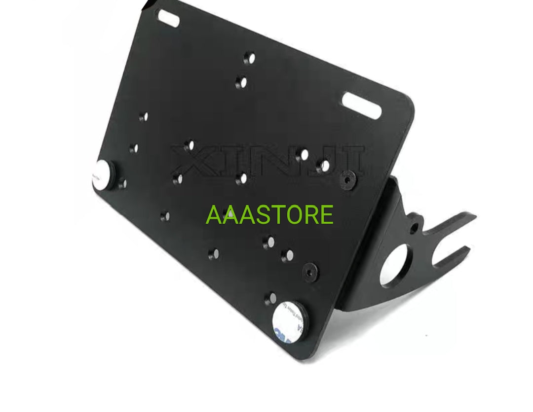 QJmoto SRV 250 Side mount number plate holder