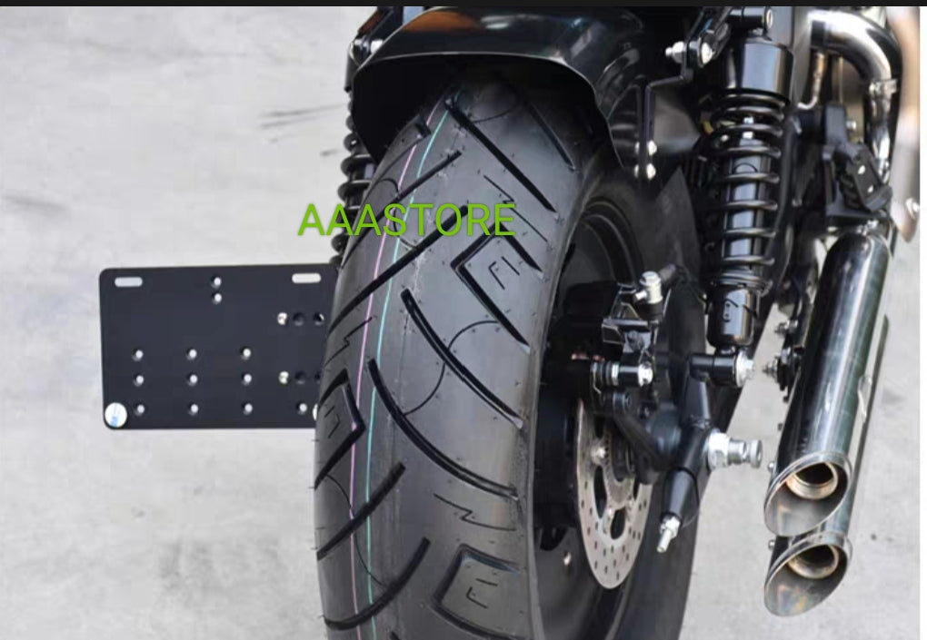QJmoto SRV 250 Side mount number plate holder