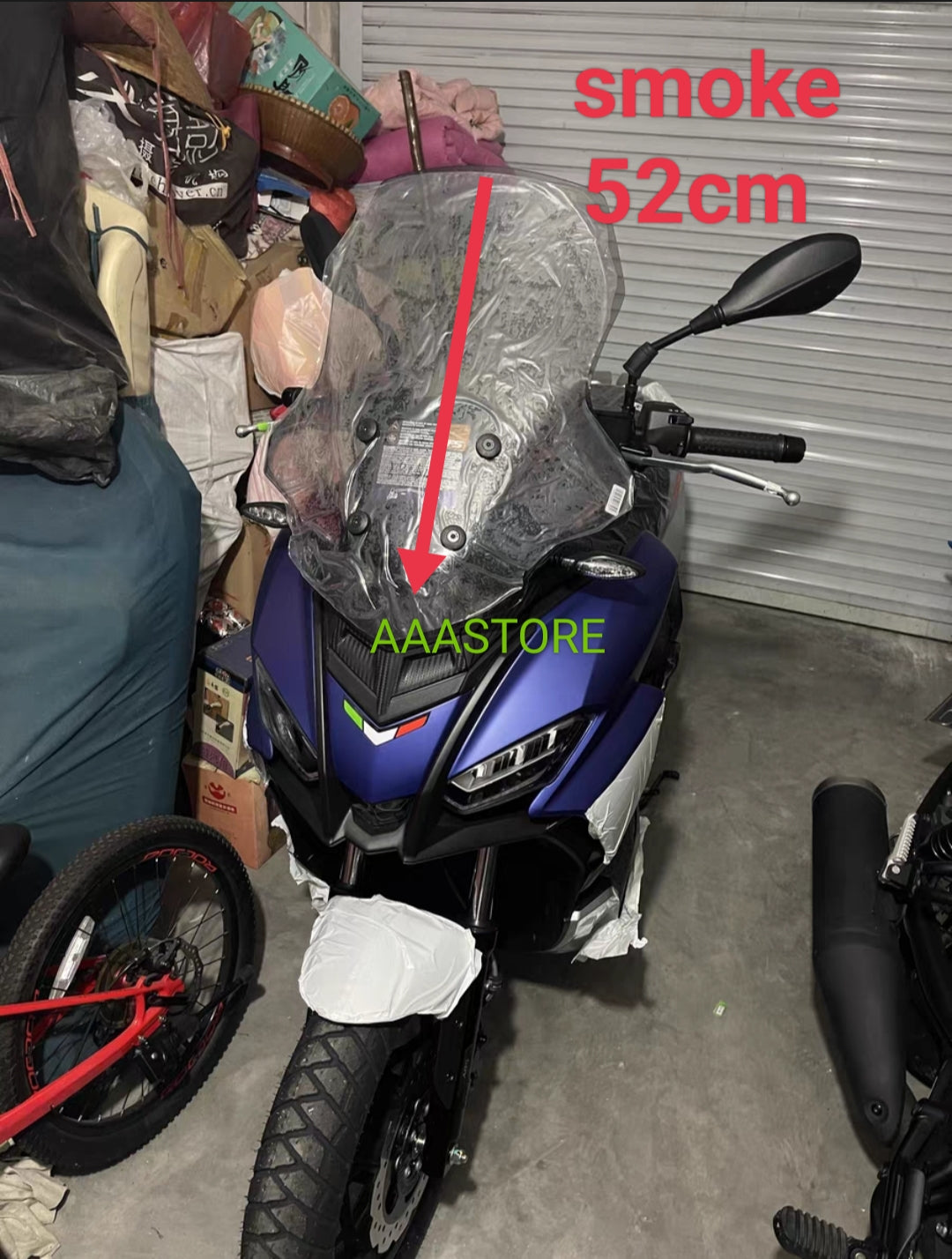 Aprilia SR-GT200 windshield(add 5/10cm higher than original size)