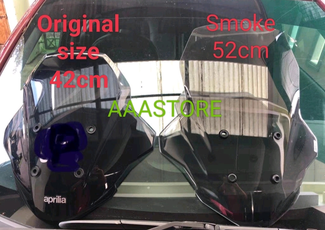 Aprilia SR-GT200 windshield(add 5/10cm higher than original size)