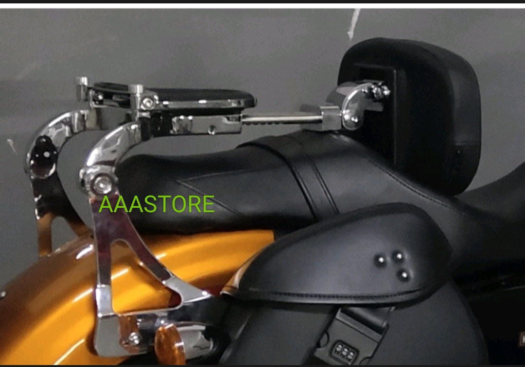 Harley Sportster/975/Softail/tourer Foldable & adjustable backrest