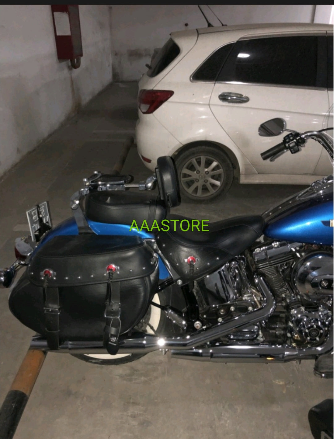 Harley Sportster/975/Softail/tourer Foldable & adjustable backrest