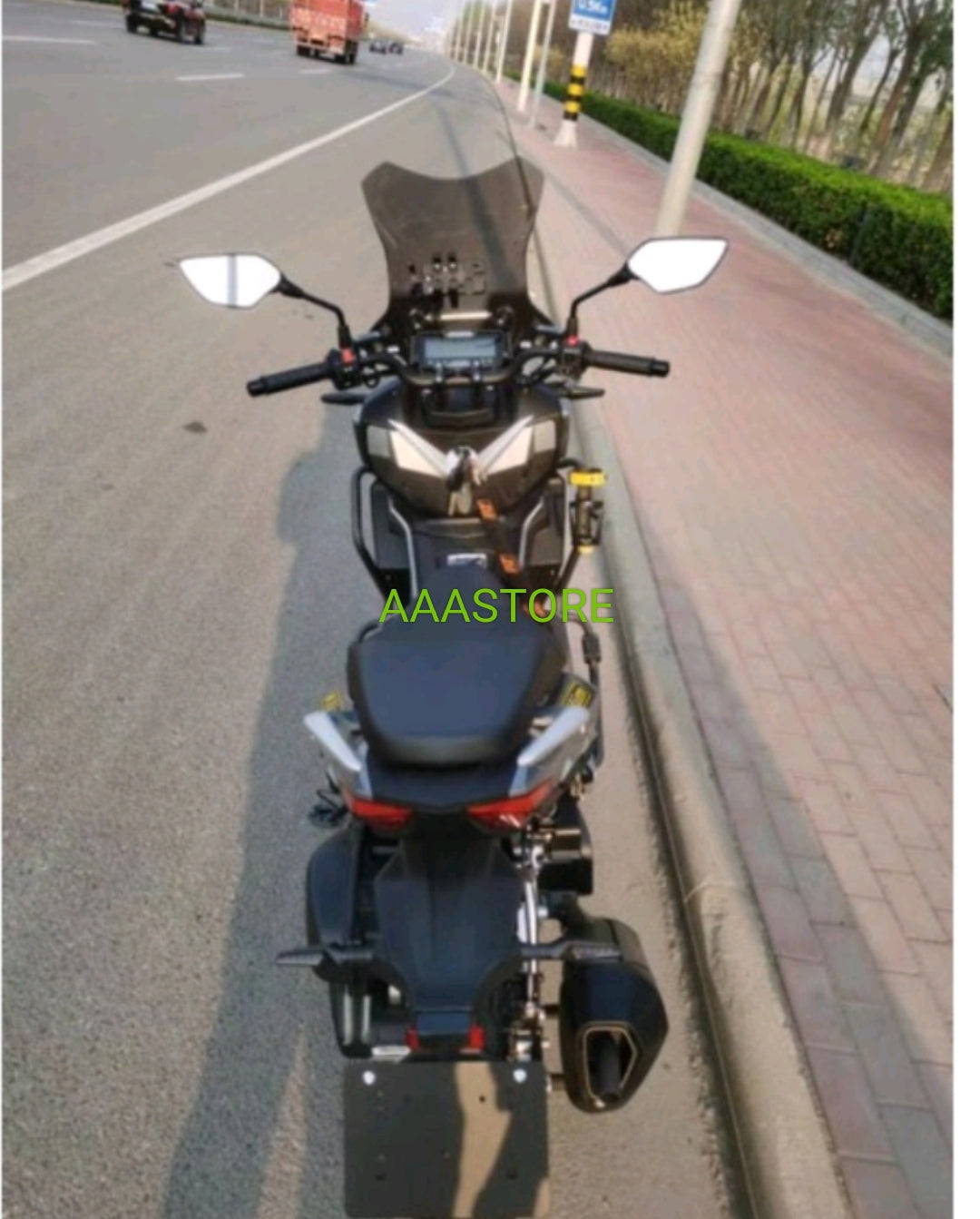 Wmoto Xtreme 150i  custom made windshield