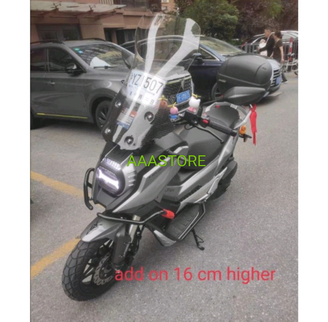 Wmoto Xtreme 150i  custom made windshield