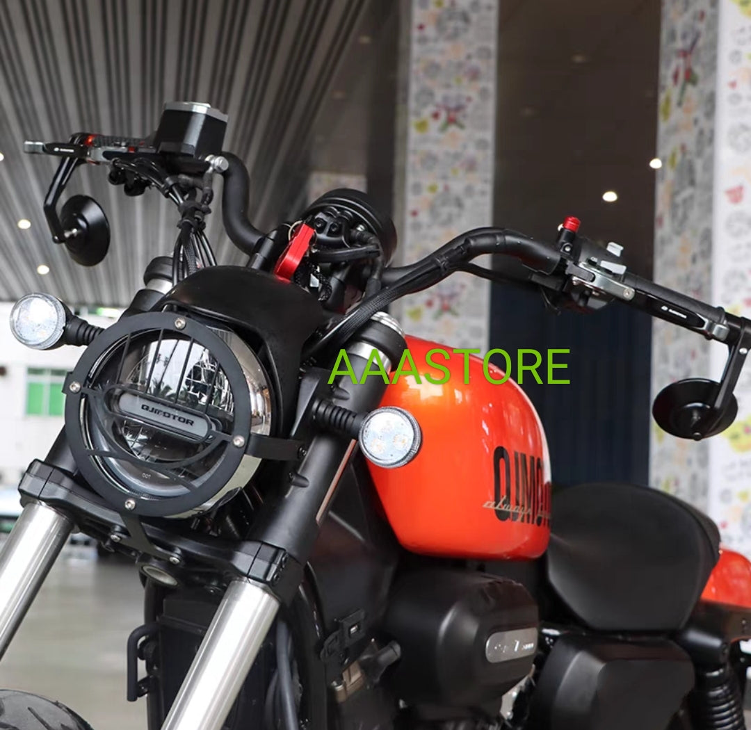 QJmoto SRV 250 Headlamp Cover/odemeter cover/turn signal covers