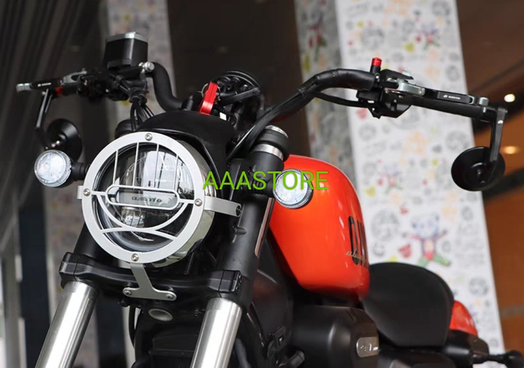 QJmoto SRV 250 Headlamp Cover/odemeter cover/turn signal covers