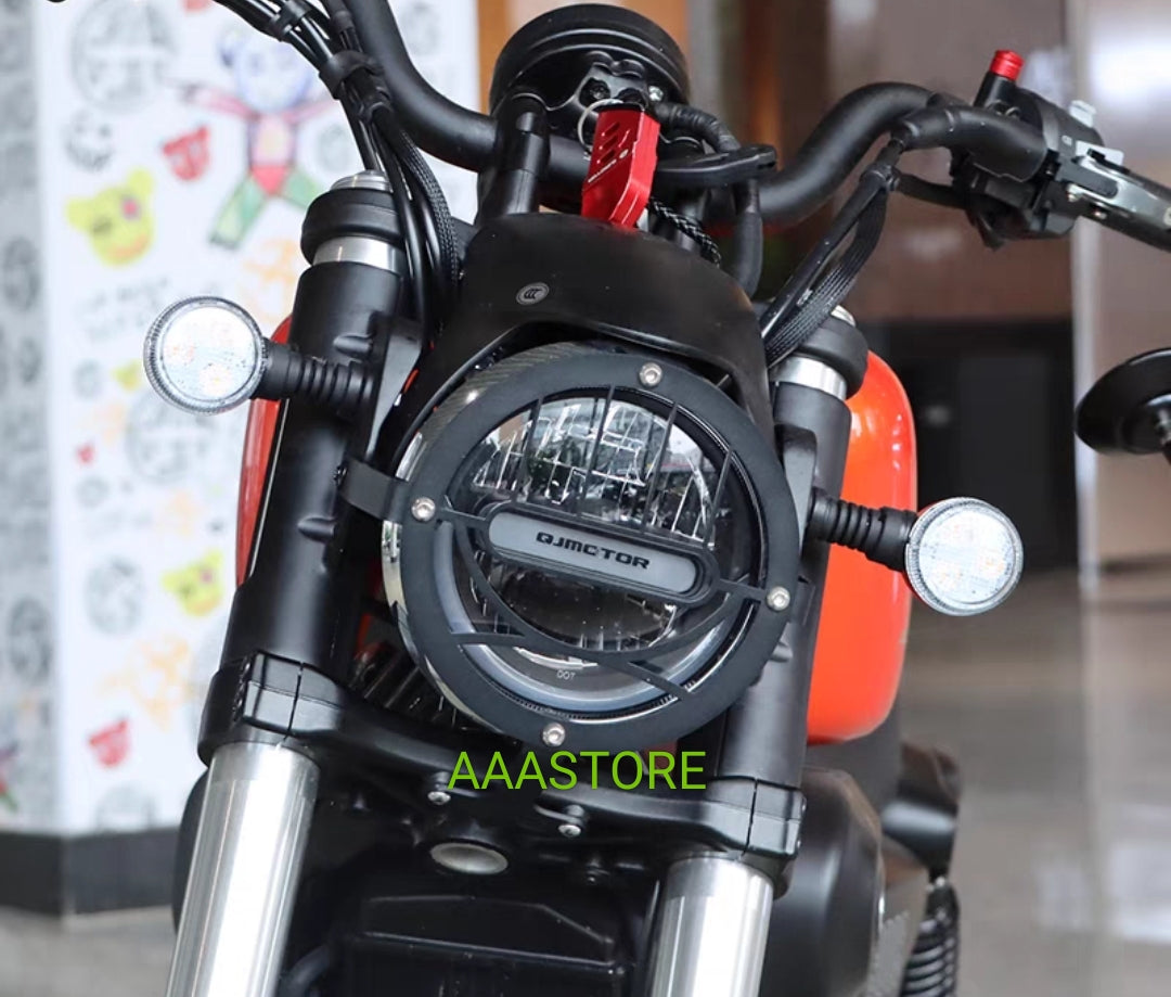 QJmoto SRV 250 Headlamp Cover/odemeter cover/turn signal covers