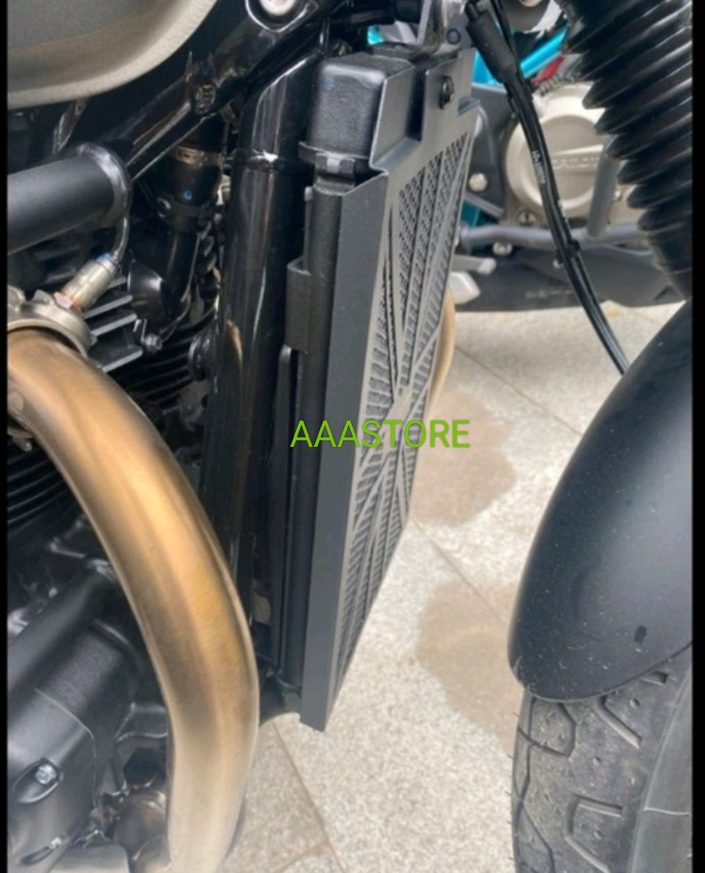 Triumph T100/T120/Bobber/ speed Twin 900/1200 Radiator cover