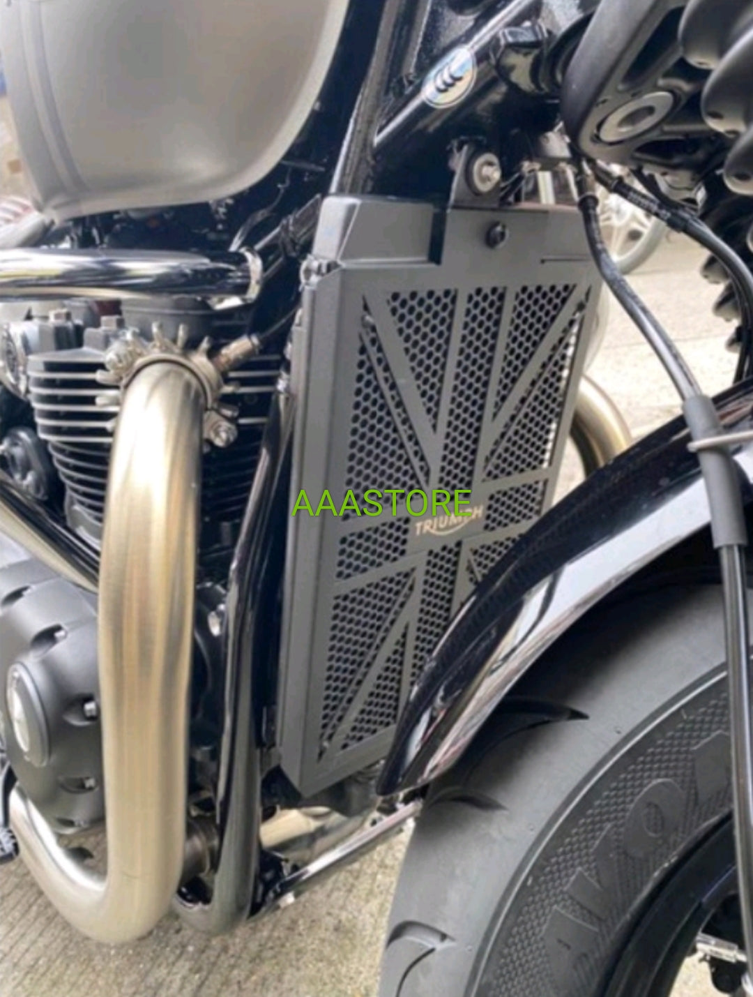 Triumph T100/T120/Bobber/ speed Twin 900/1200 Radiator cover