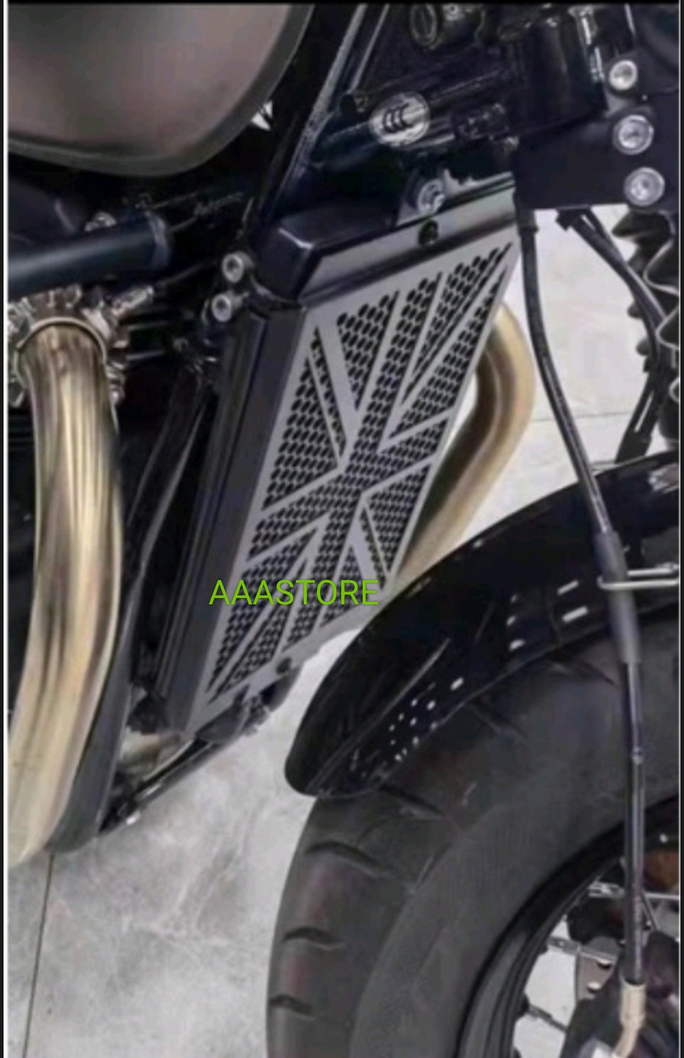 Triumph T100/T120/Bobber/ speed Twin 900/1200 Radiator cover