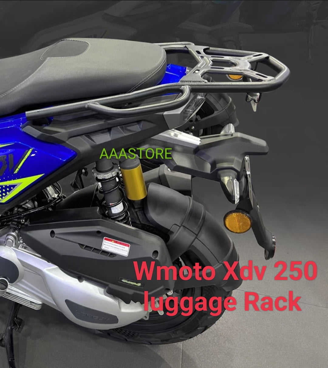 Wmoto Xdv 250 luggage rack