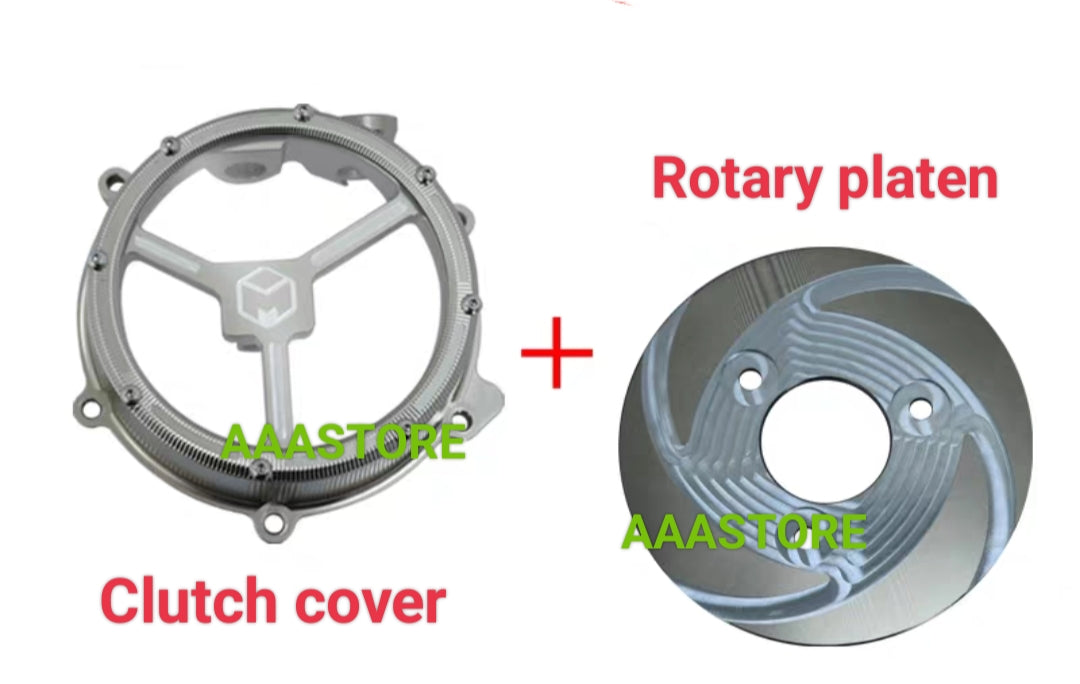 QJmoto SRV 250 Transparent Clutch cover+ Rotary platen