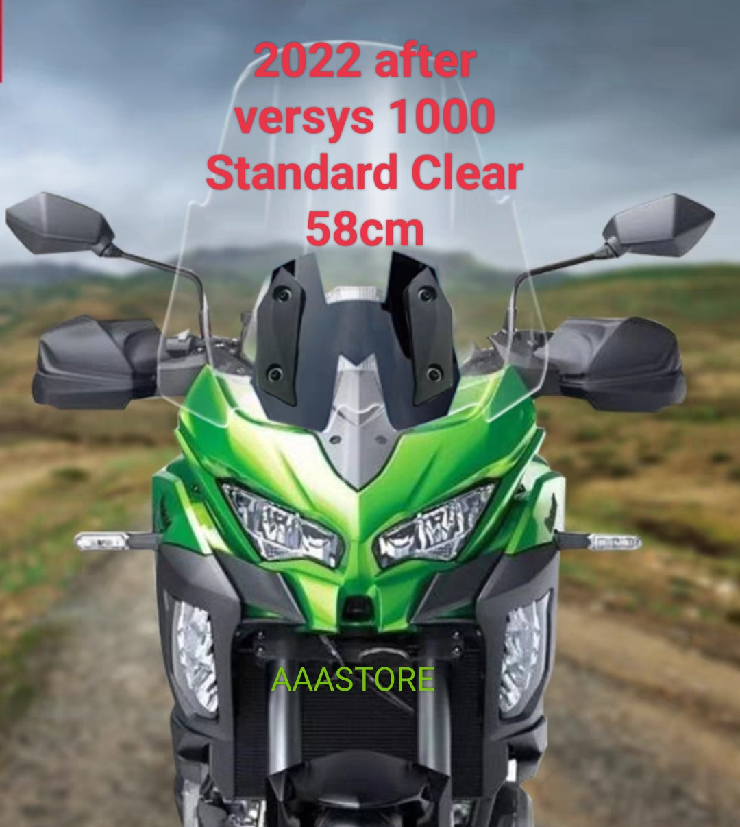 KAWASAKI VERSYS 1000 standard & SE WINDSHIELD(year 2022 &2023)
