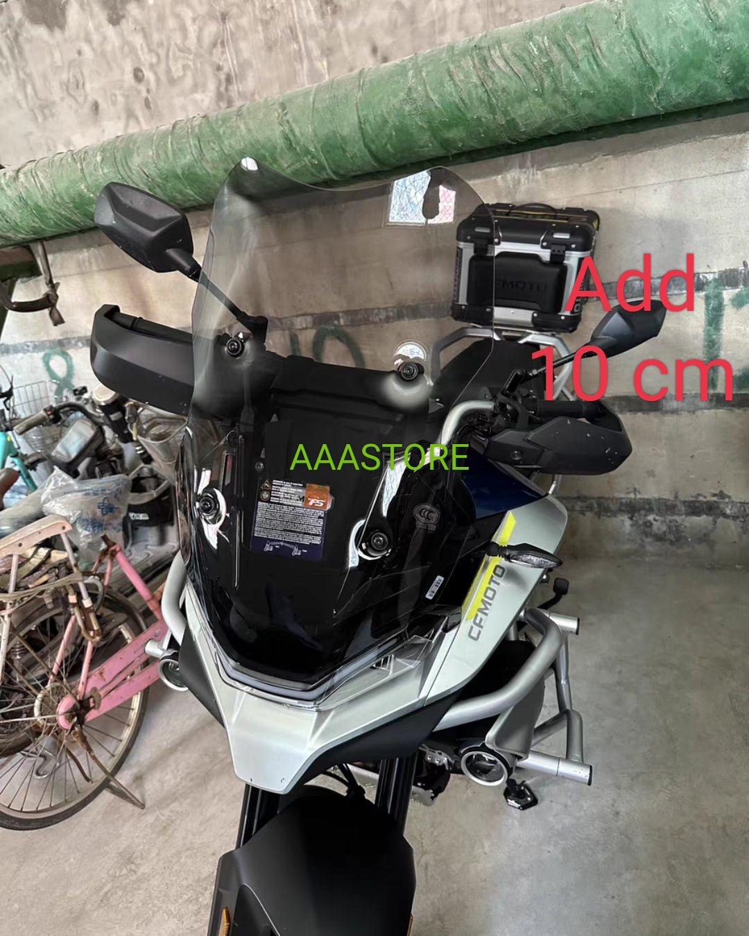 CFmoto MT800 WINDSHIELD(add 5/10/15/20Cm higher)