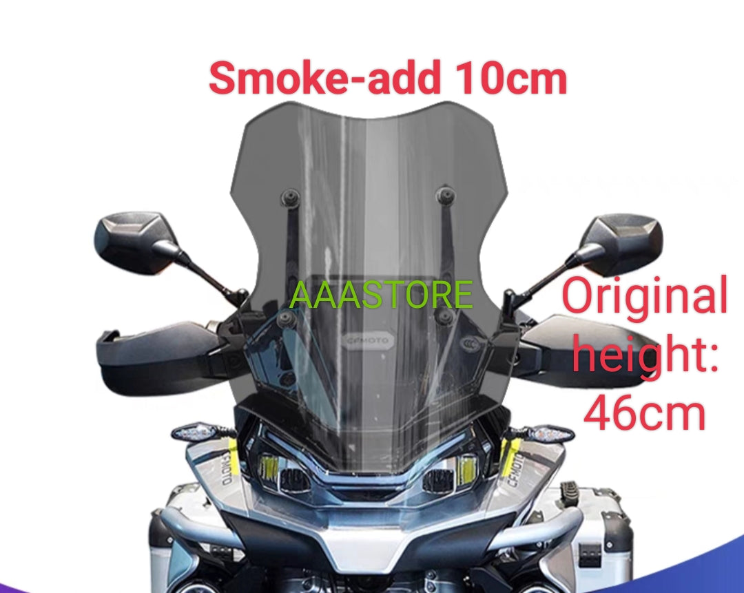 CFmoto MT800 WINDSHIELD(add 5/10/15/20Cm higher)