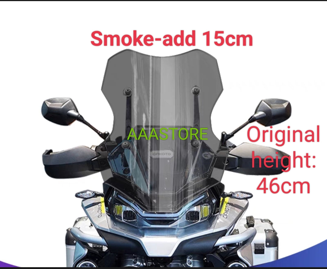 CFmoto MT800 WINDSHIELD(add 5/10/15/20Cm higher)
