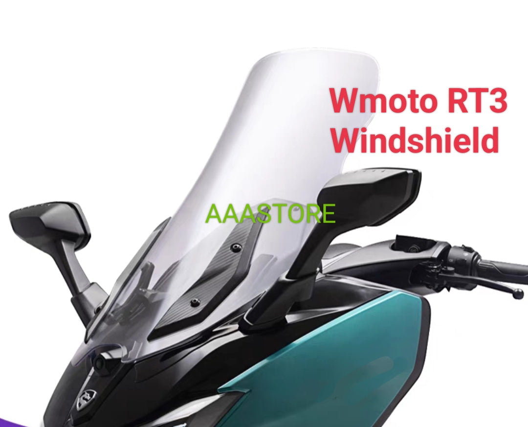 Wmoto RT3 V3(camera version )windshield(add 5/10/15cm higher)