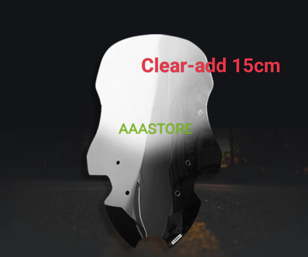 Wmoto RT3 v1/RT3s/TFT windshield (add 5/10cm higher than original size)