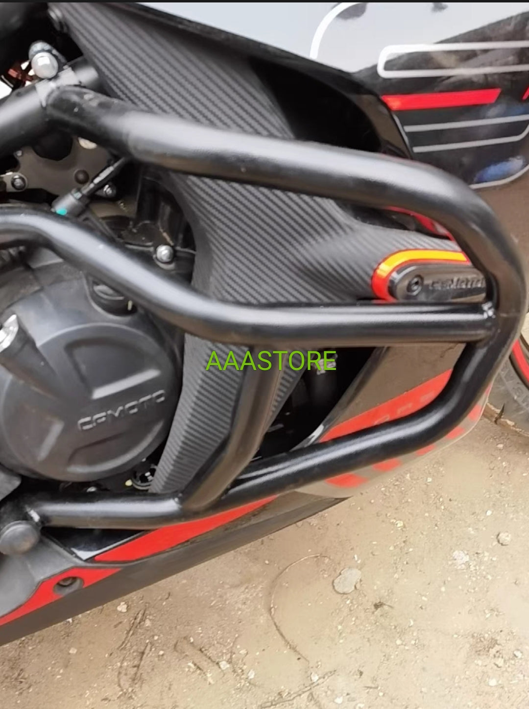 Cfmoto 450SR crashbar/Rack