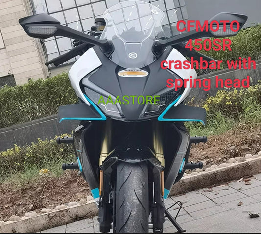 Cfmoto 450SR crashbar with spring Head