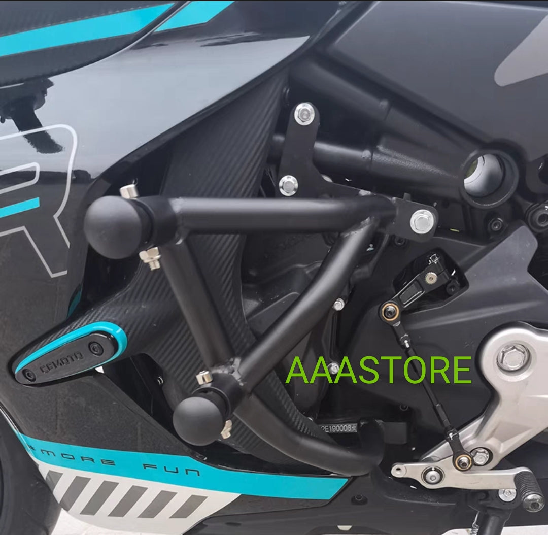 Cfmoto 450SR crashbar with spring Head