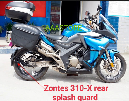 Zontes 310x rear splash guard