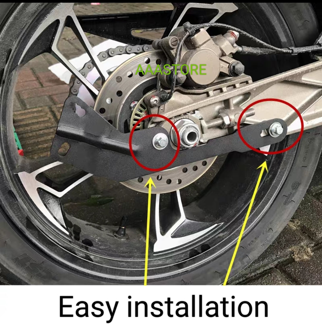 Zontes 310x rear splash guard