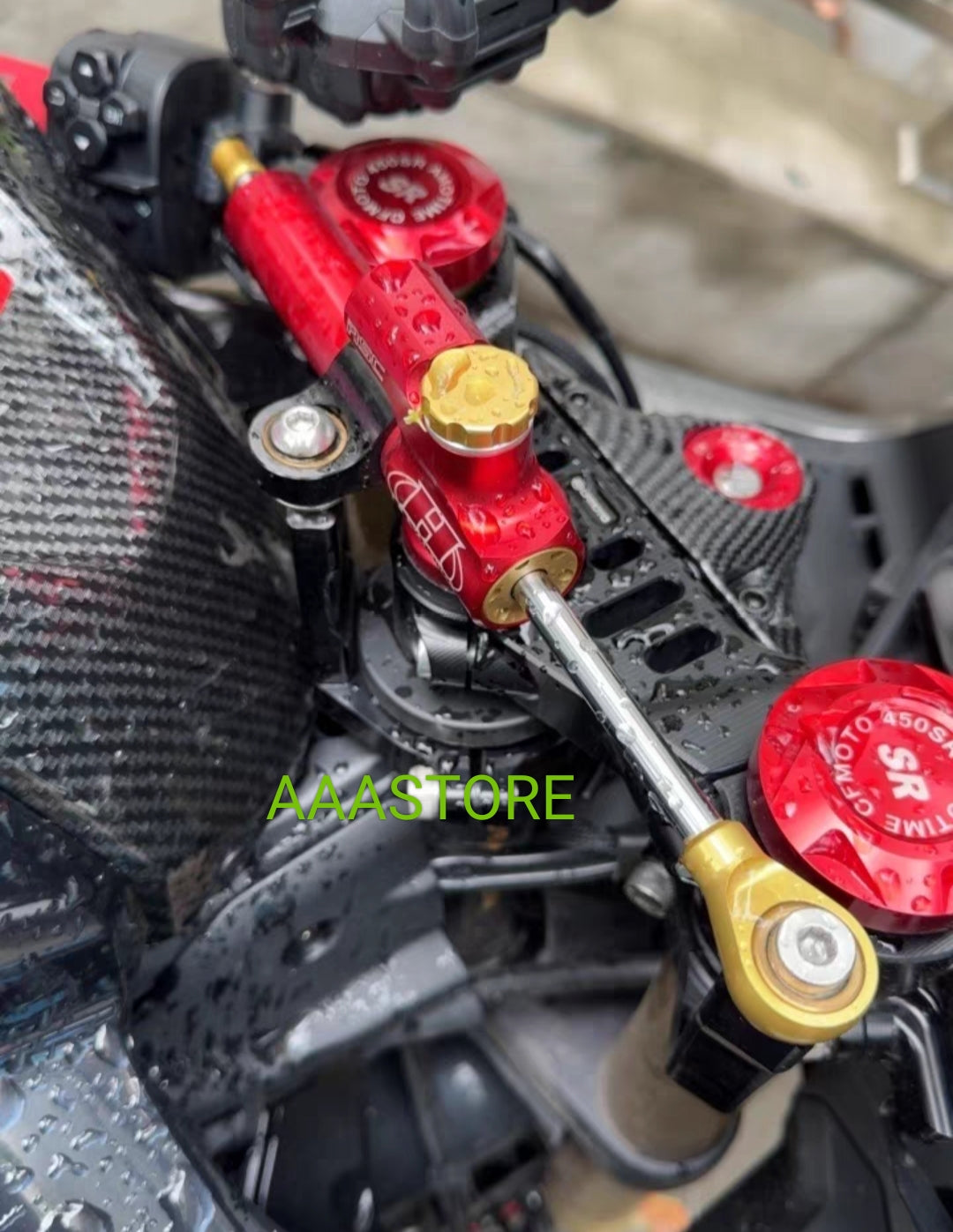 Cfmoto 450SR Steering Damper+Bracket