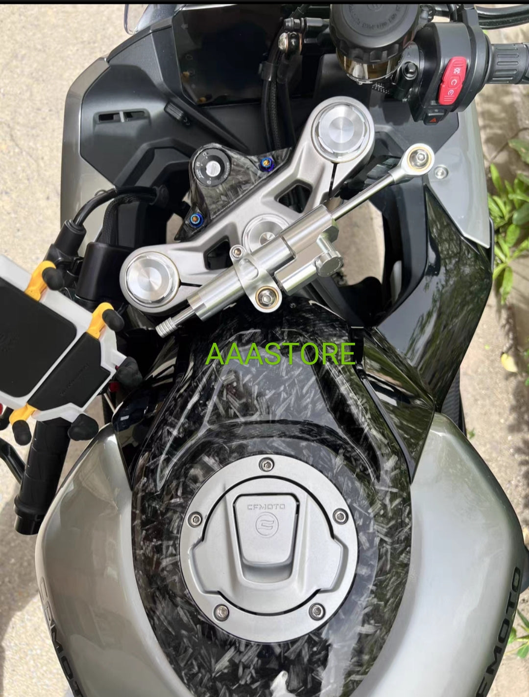 Cfmoto 450SR Steering Damper+Bracket