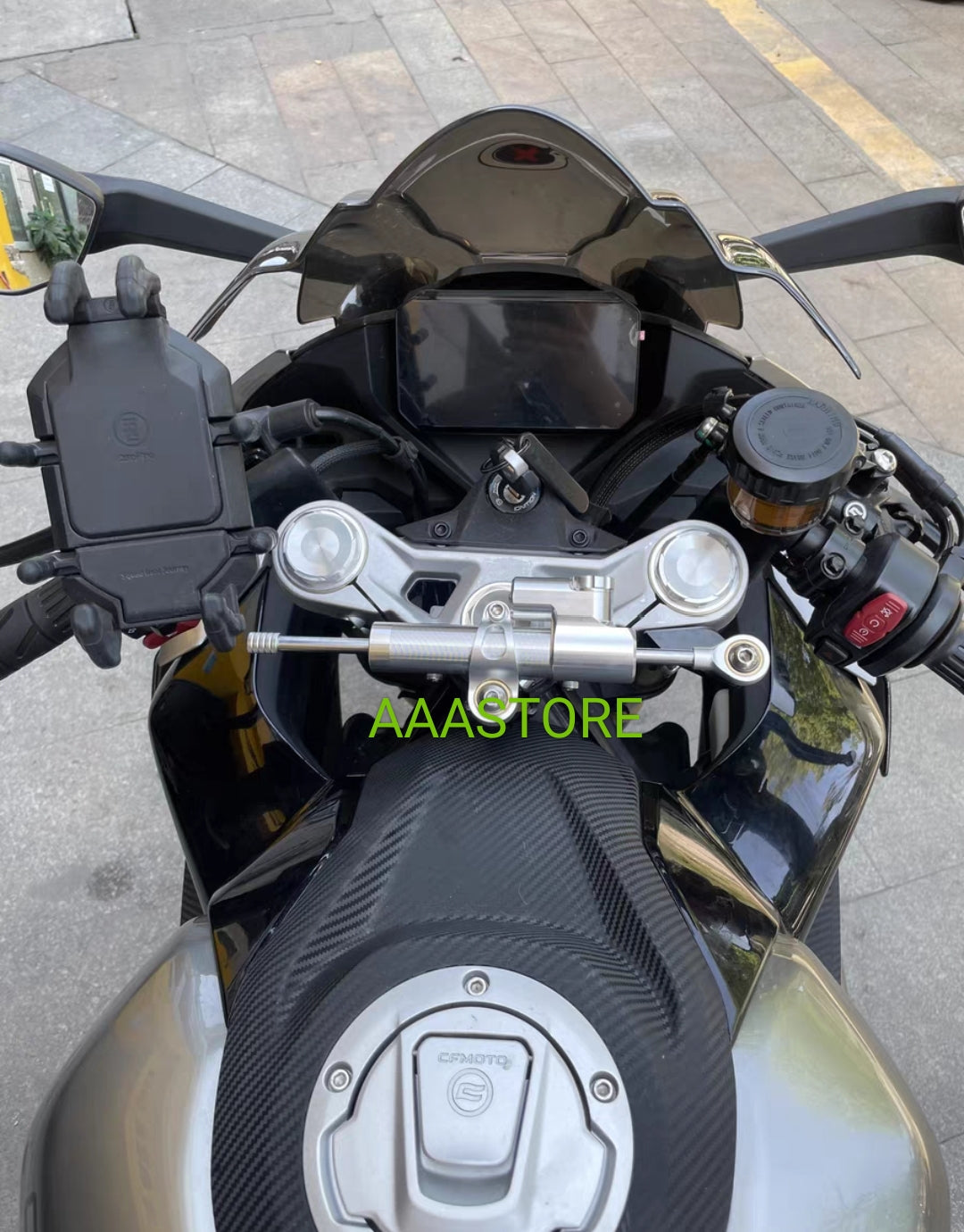 Cfmoto 450SR Steering Damper+Bracket