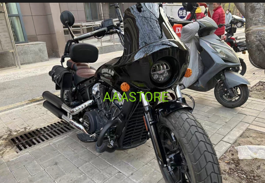 Harley/Indian/yamaha/Kawasaki/Honda retro Fairing(modification needed)