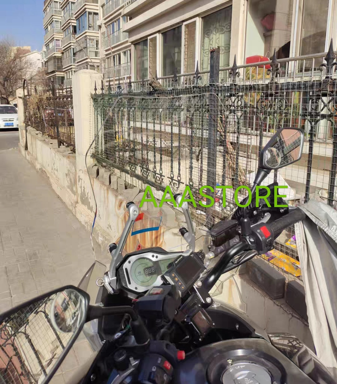 CFMoto 650MT WINDSHIELD(add 5/10/15cm higher than original size)