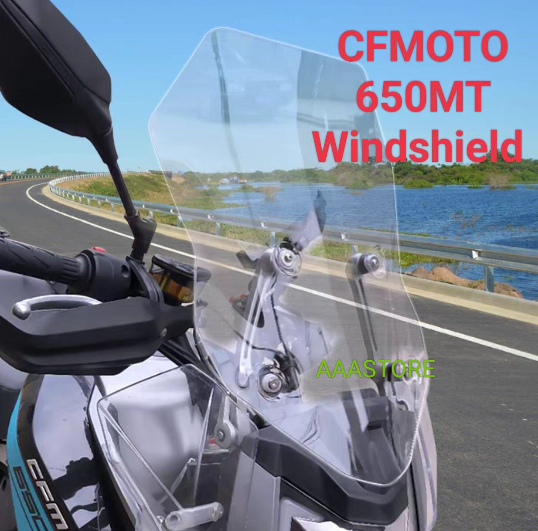 CFMoto 650MT WINDSHIELD(add 5/10/15cm higher than original size)