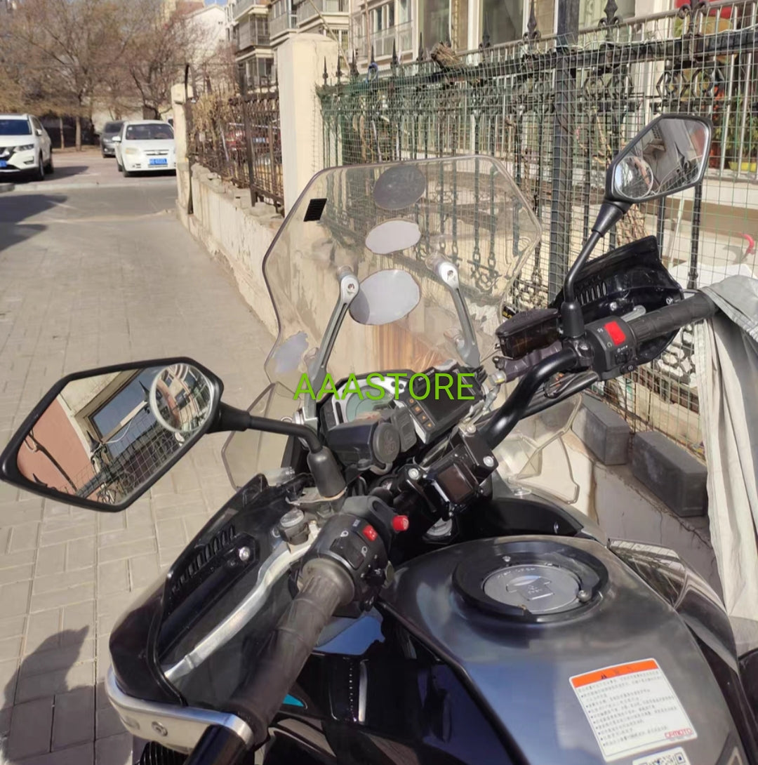 CFMoto 650MT WINDSHIELD(add 5/10/15cm higher than original size)