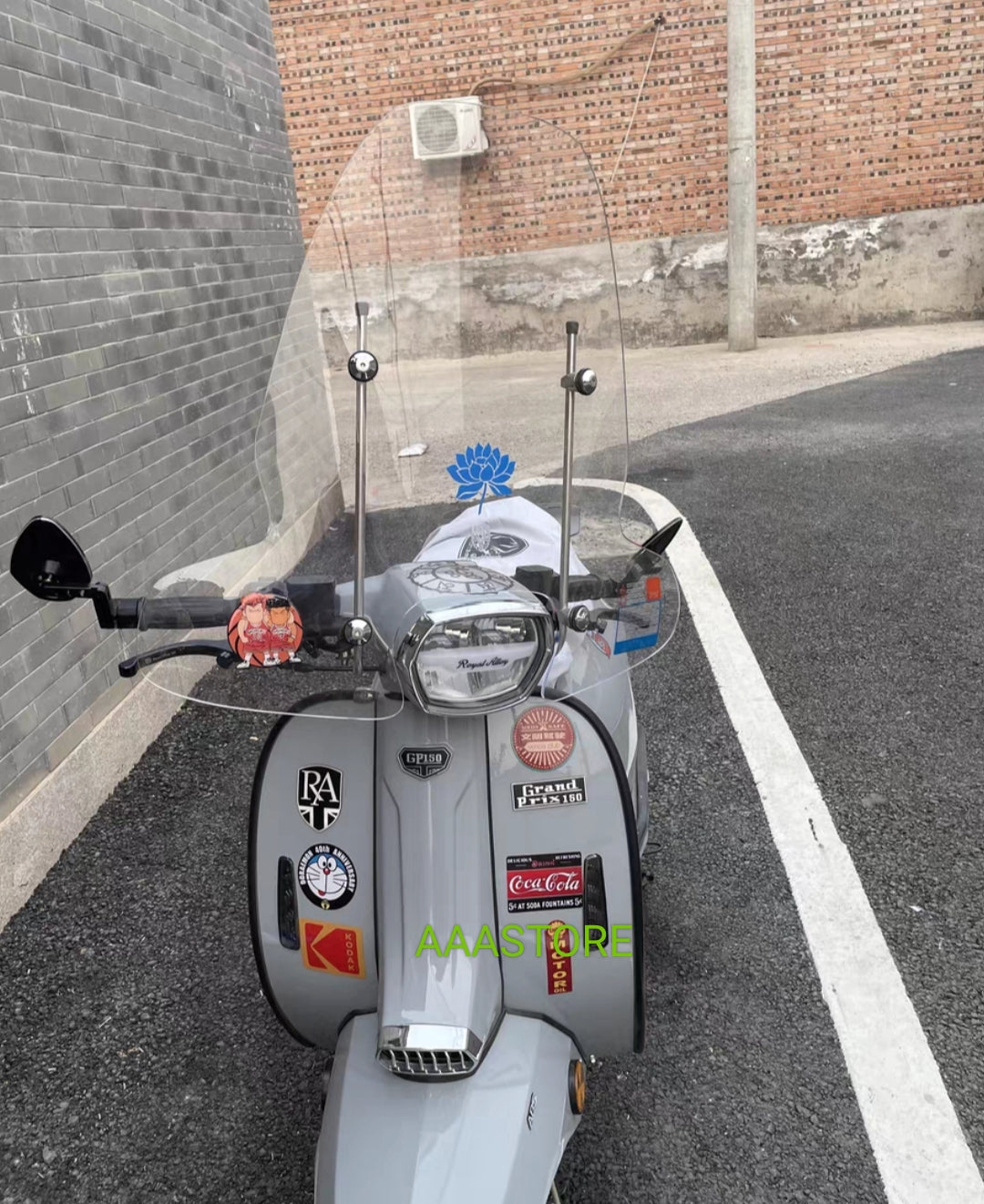 Royal Alloy GP125/180/250 Windshield