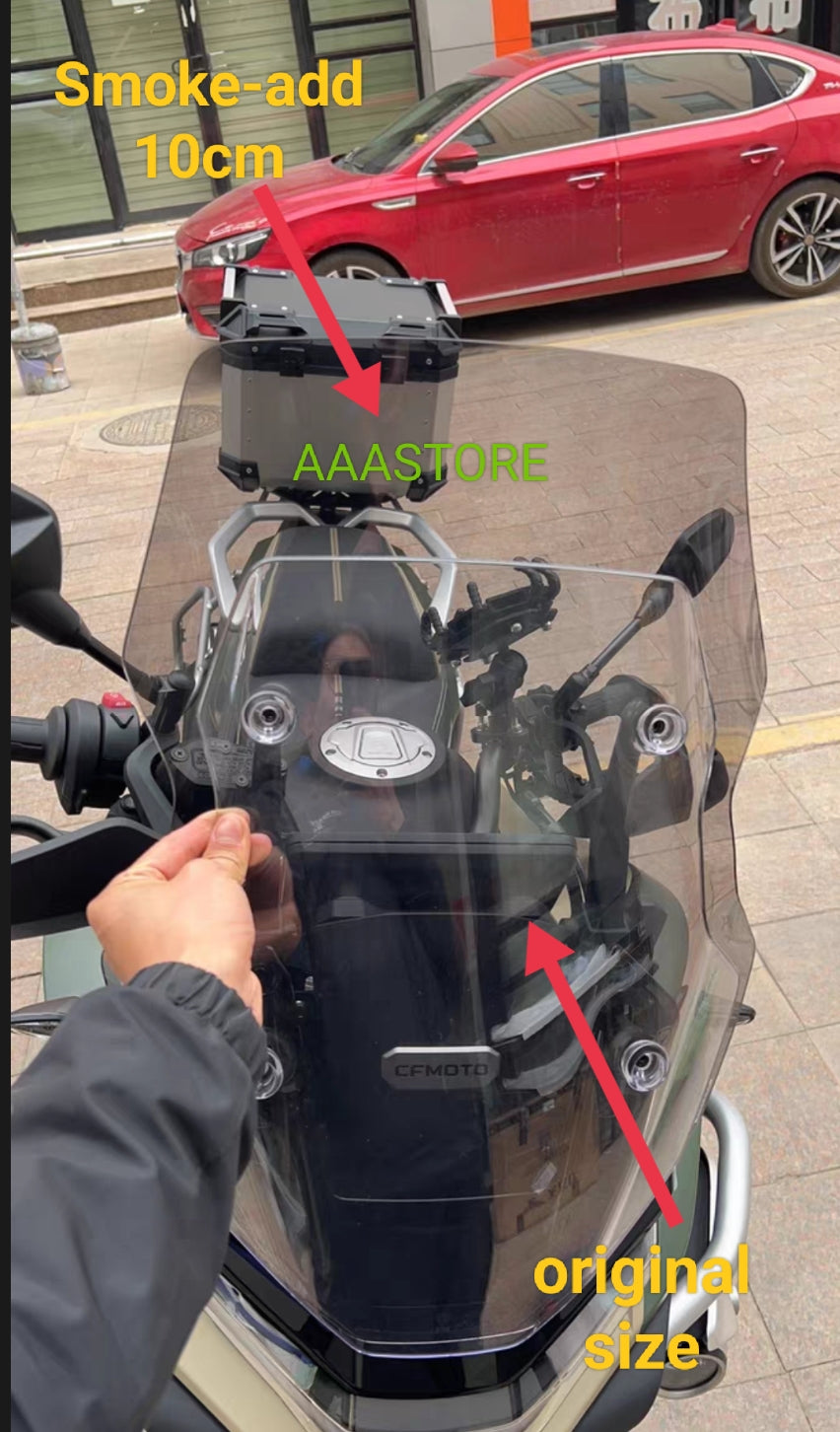CFMoto 800MT WINDSHIELDS(add 5/10/15/20 CM higher than original windshield)