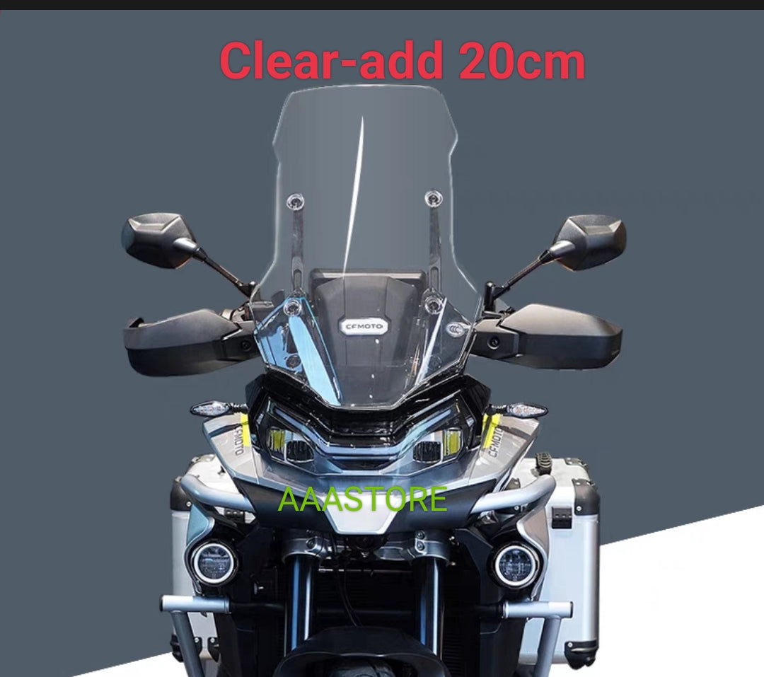 CFMoto 800MT WINDSHIELDS(add 5/10/15/20 CM higher than original windshield)