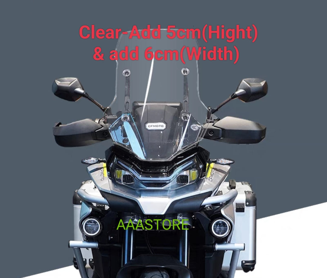 CFMoto 800MT WINDSHIELDS(add 5/10/15/20 CM higher than original windshield)