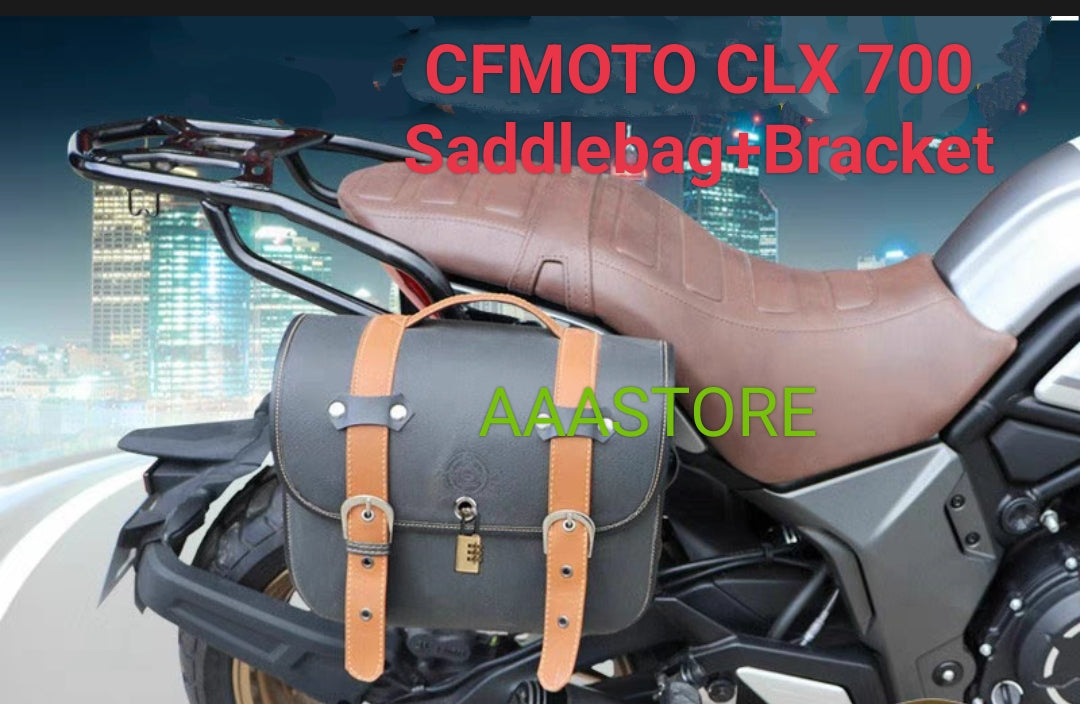 Cfmoto 700CLX Heritage Saddlebags + Bracket